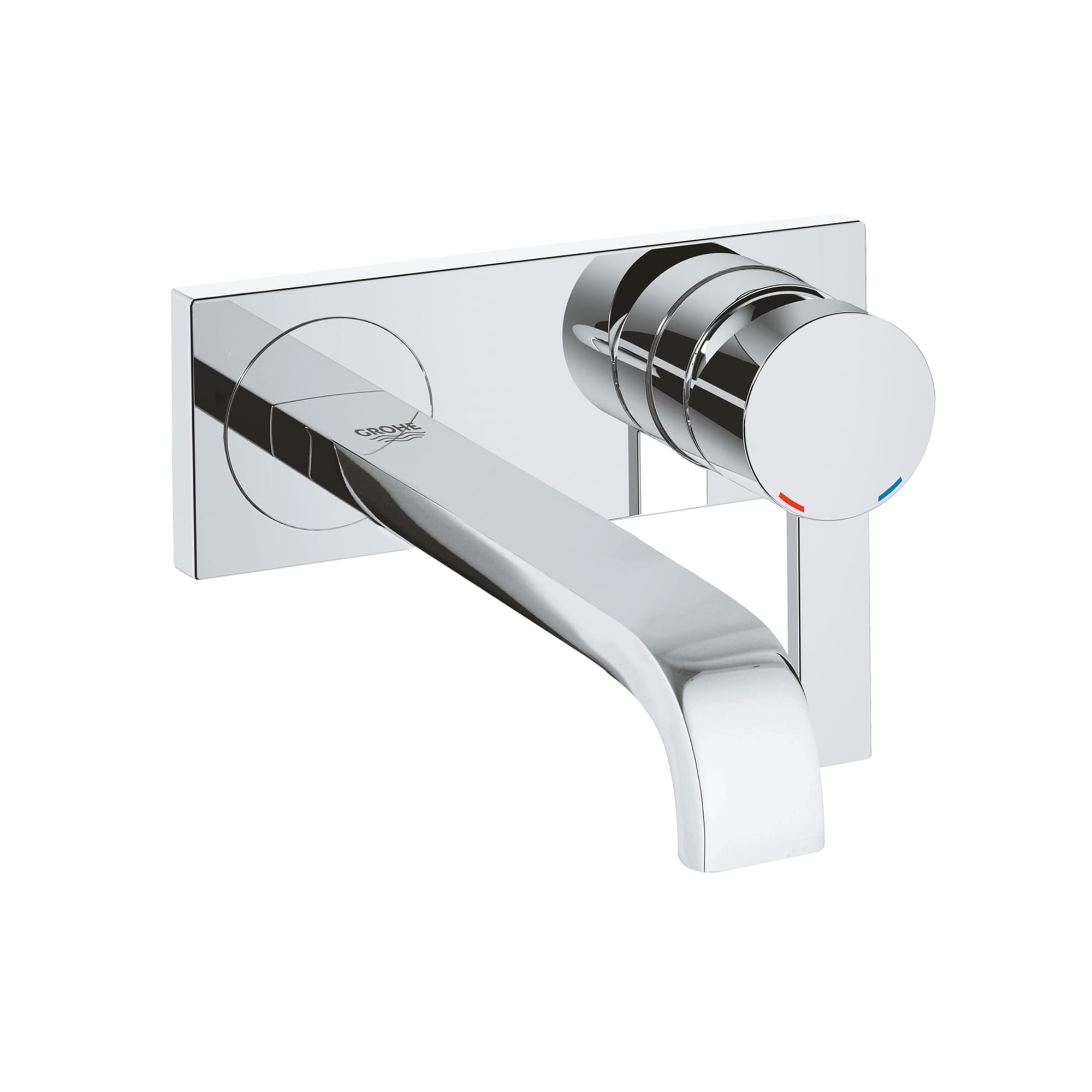 2-Handle Wall Mount Faucet 1.2 GPM